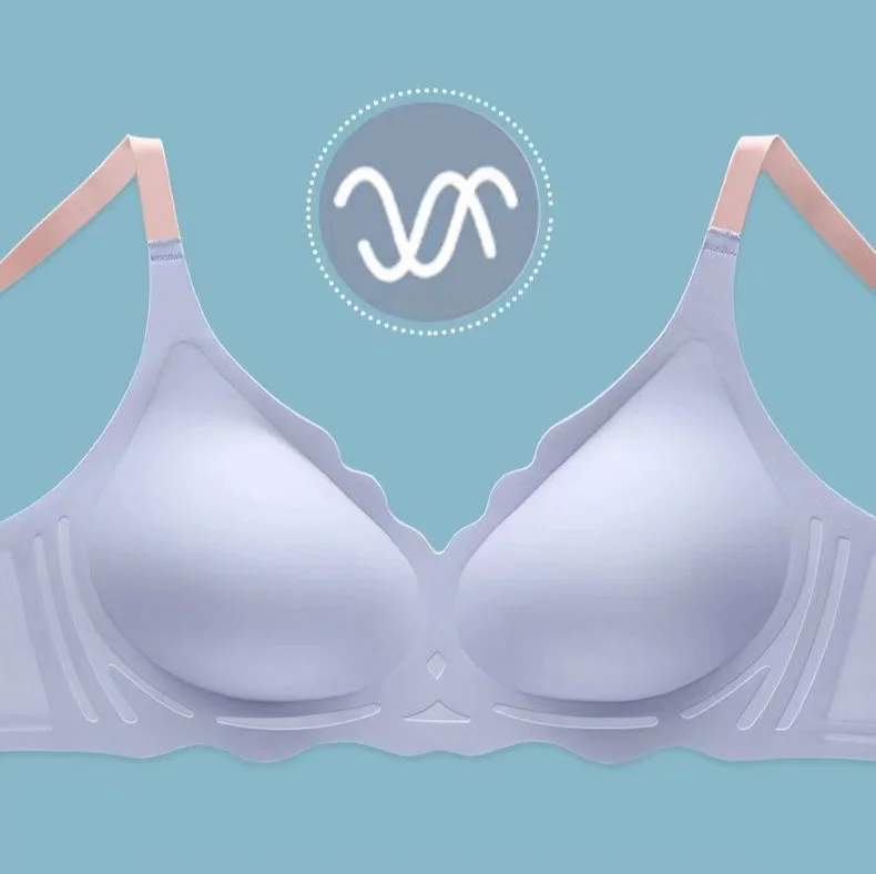 BH Bralette Top Women's Underwear No Steel Ring Pure Desire Comfortable Upper Support Sling Adjustable Beauty Back Bra for women - Image 23