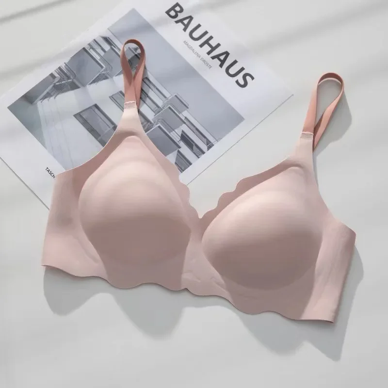 BH Bralette Top Women's Underwear No Steel Ring Pure Desire Comfortable Upper Support Sling Adjustable Beauty Back Bra for women - Image 10