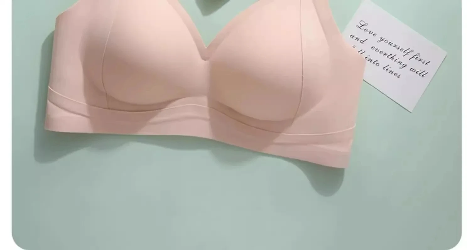 Comfortable Women's Everyday Bra Lifting Thin No Steel Ring Seamless Underwear Prevent Side Breast Collection Sagging Bras - Image 31