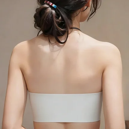 10CM Extreme Push up Strapless Bra for Small Chest Front Closure Anti-Slip Lift Perky Fake Boobs AA a B Cups No Side Bulge