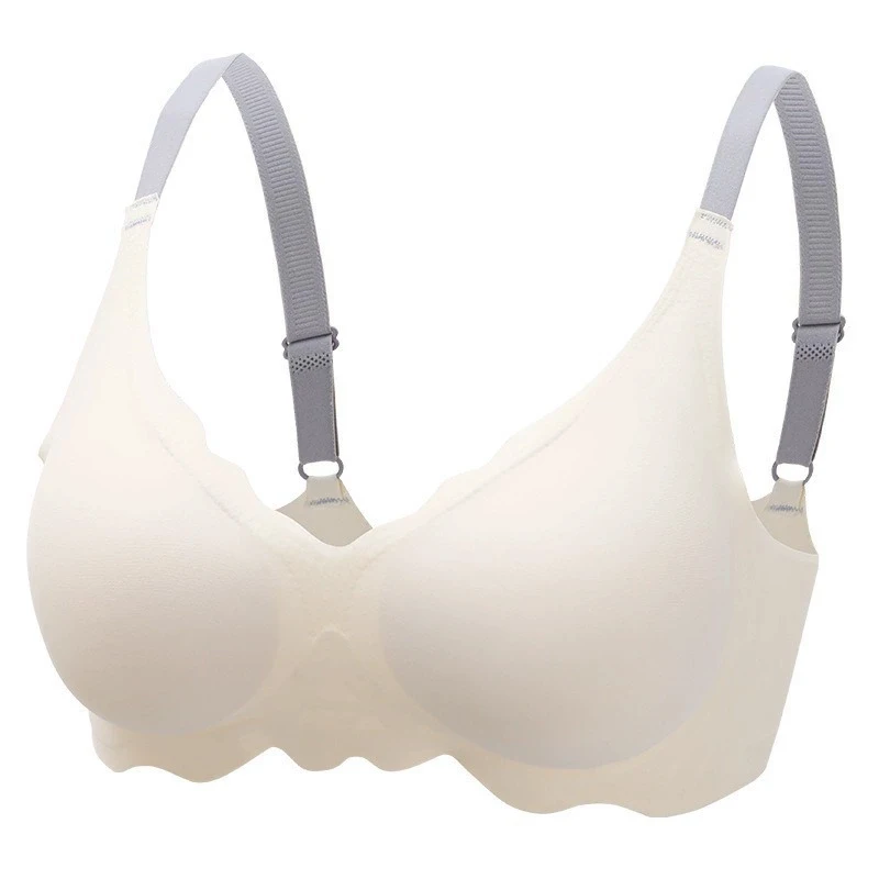 BH Bralette Top Women's Underwear No Steel Ring Pure Desire Comfortable Upper Support Sling Adjustable Beauty Back Bra for women - Image 5