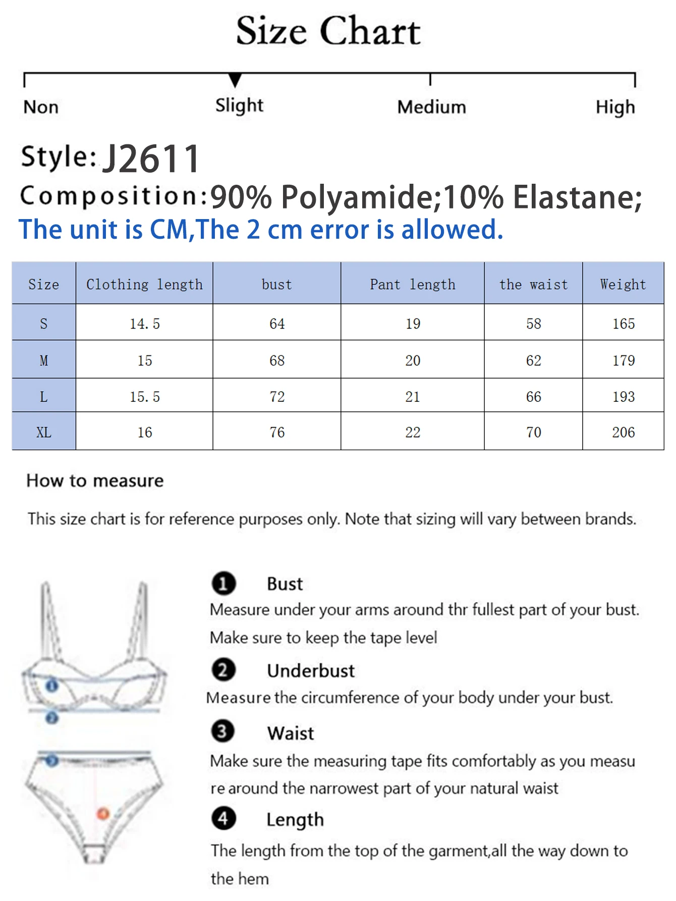 New 2-piece Solid Color Lingerie Set Women's Steel Collar Push Up Bra Women's Lingerie Underwear Daily Bra Set J2611 - Image 7
